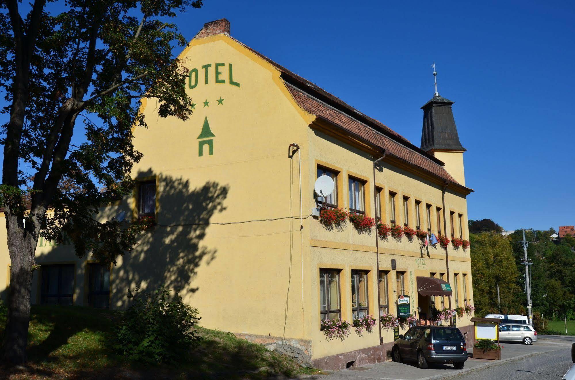 Hotel U Branky Stříbro Eksteriør bilde